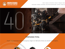 Tablet Screenshot of mangueracontraincendios.com